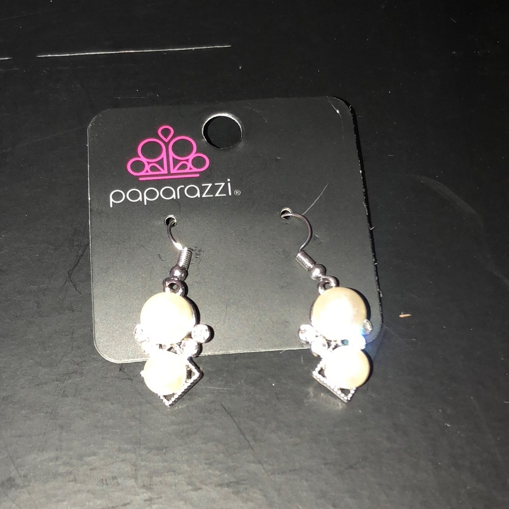 Pearl earrings